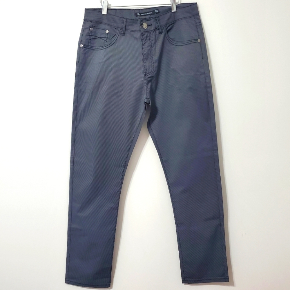 Kaalu Euro Gray Slim Fit Pants 36 Waist